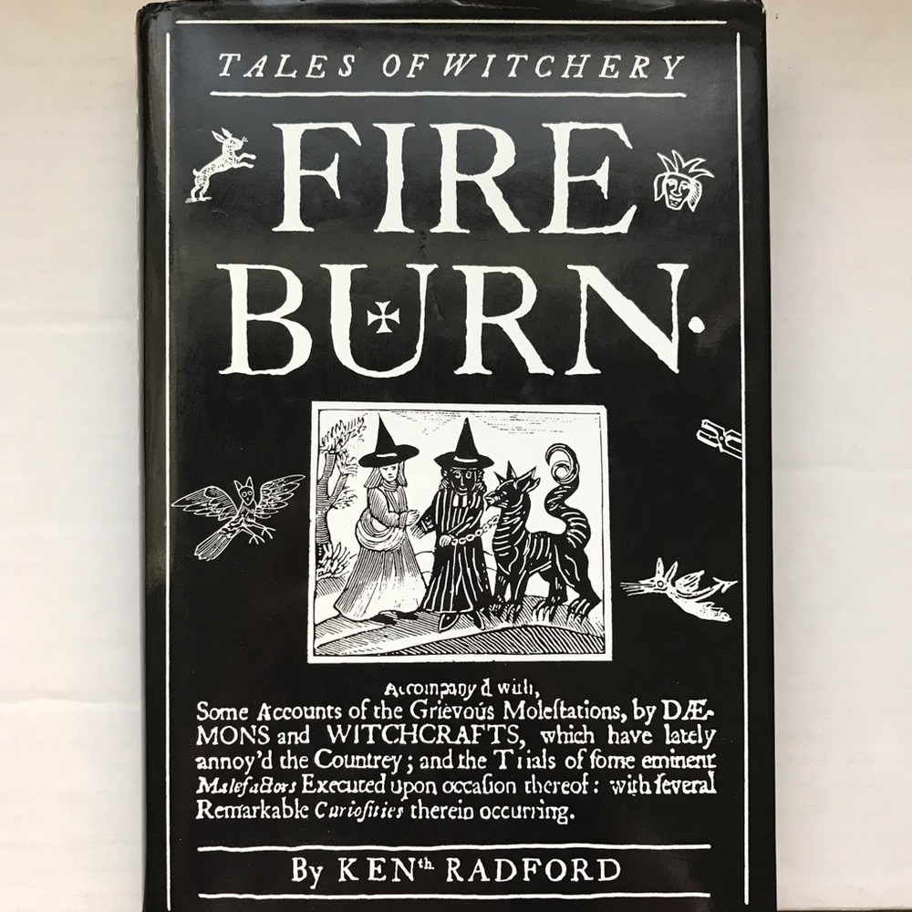 PRICE FIRM About Witches Fire Burn Tales of Witchery Redford 1990- 204 PAGES